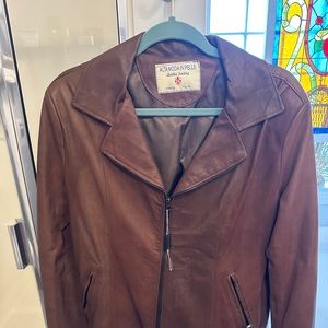 Ladies leather jacket from Italy